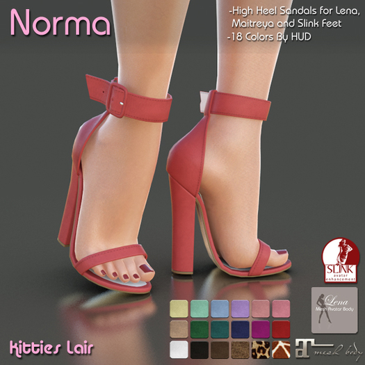 *KL* Sandals Norma 18 Colors