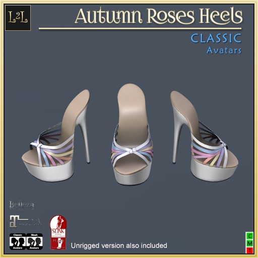 L2L Autumn Roses Heels