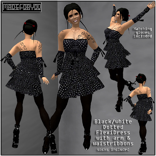 DottedFlexiDress/MadeForYou