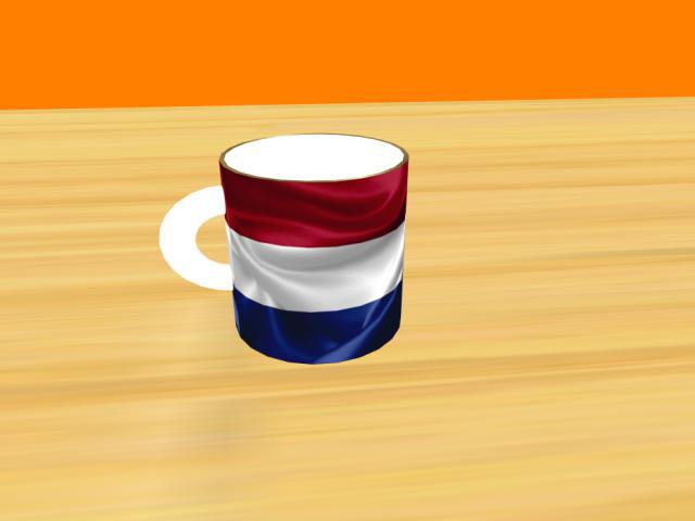 Netherlands Flag mug