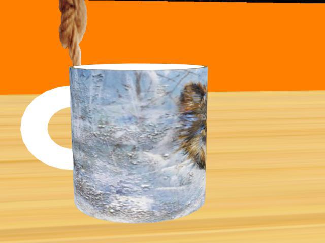 Brown Wolf mug