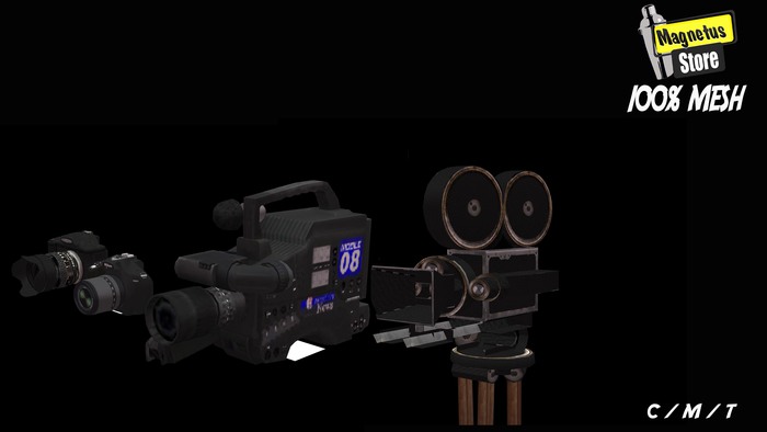 *MG* Set Camera Vintage