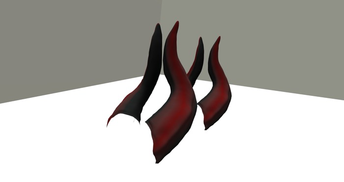 Angelcakes Jomo Horns 3 Black/red