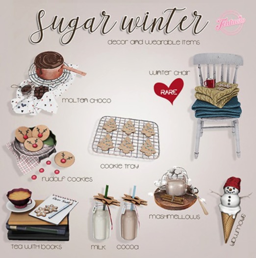 *Tentacio* sugar winter chair RARE