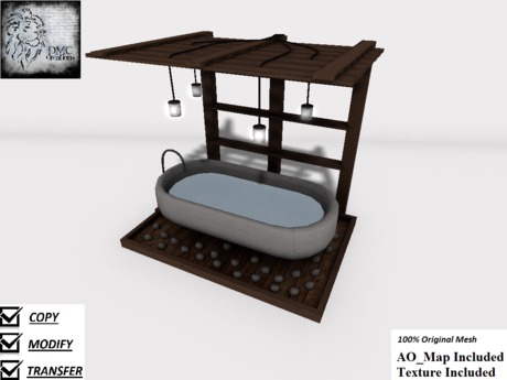 Second Life Marketplace - Indian bath of relax Full Perm Mesh