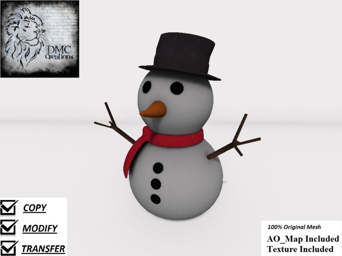 Snowman Mesh 6