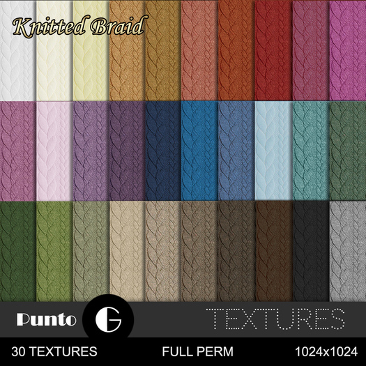 Knitted Braid Textures