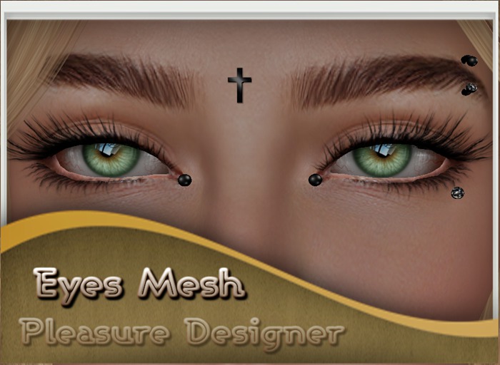 Eyes mesh Realistic Green