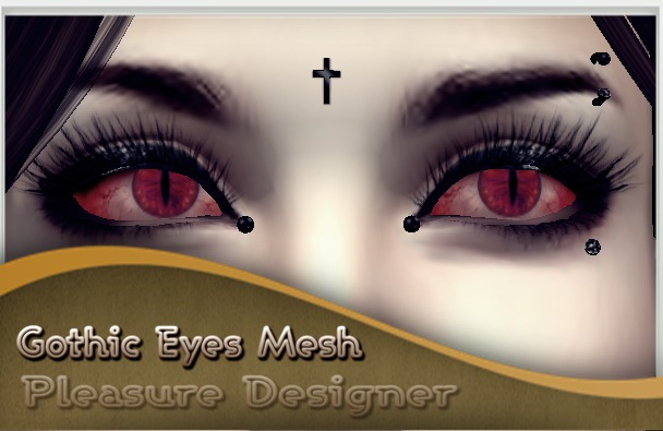 Eyes mesh snake red