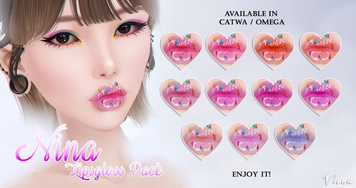 Viena. Nina Lipgloss Pack