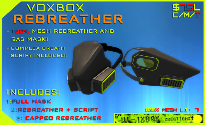 -=VBC!=- Sergal Rebreather Mask [BOX!]