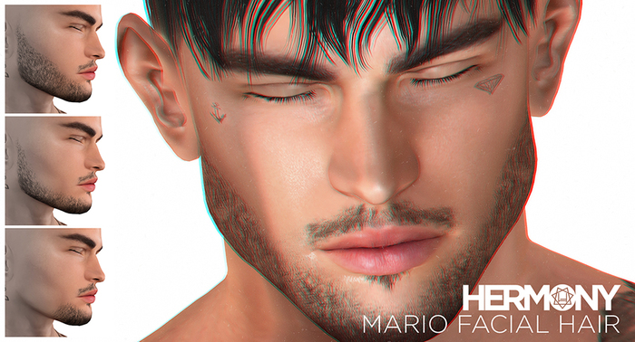HERMONY / MARIO FACIAL HAIR / CATWA