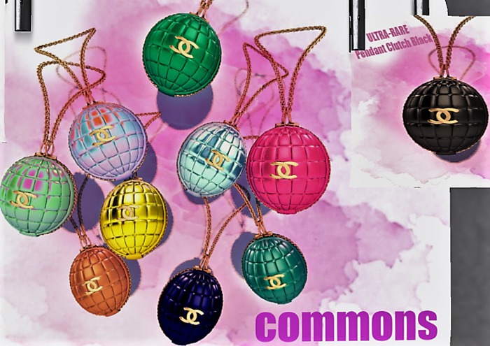 :TORIE: Pendant Clutch  Purple