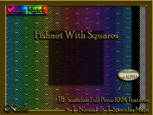 !Kushi! FishnetWithSquares Textures -WEAR TO UNPACK