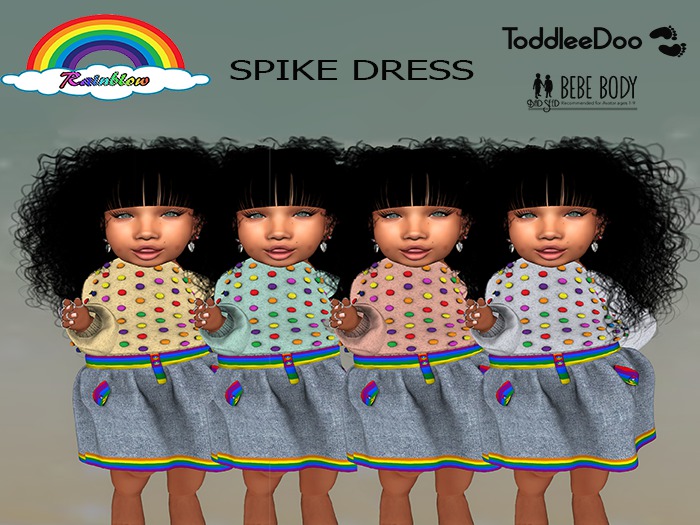 (RBS) SPIKE DRESS- fat pack  (WEAR)