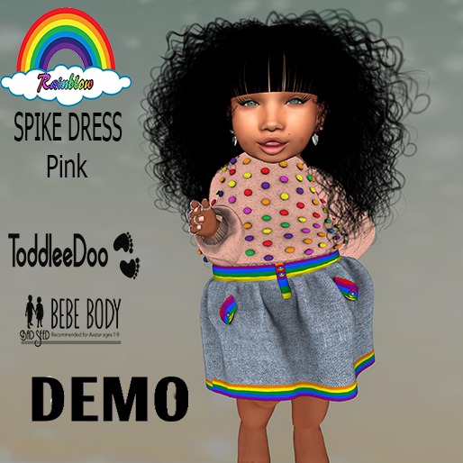 (RBS) SPIKE DRESS (Pink))(DEMO) (WEAR)