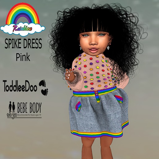 (RBS) SPIKE DRESS (Pink) (WEAR)