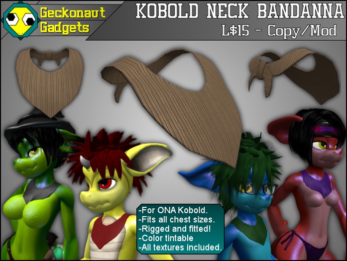 [GG] Kobold Neck Bandanna