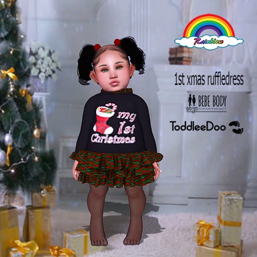 (RBS) 1St Xmas  RuffleDress