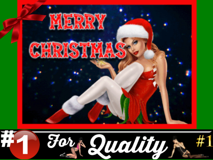 #1 STORE * A Merry Christmas Animated Gif * With Resize Menu