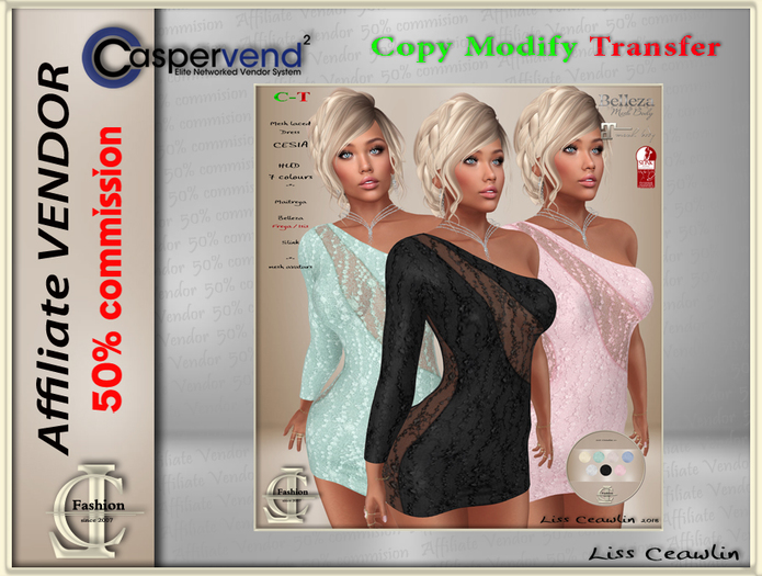 LC Affiliate Vendor - Cesia Dress [8 vendors]
