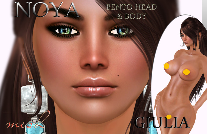**NOYA** DEMO GIULIA Mesh Head-& Mesh Body BENTO