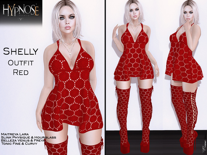 HYPNOSE - SHELLY OUTFIT RED