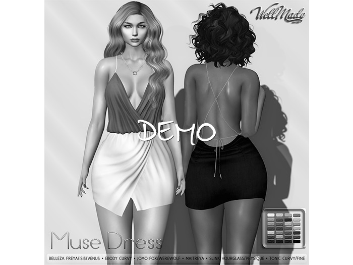 [WellMade] Muse Dress DEMO