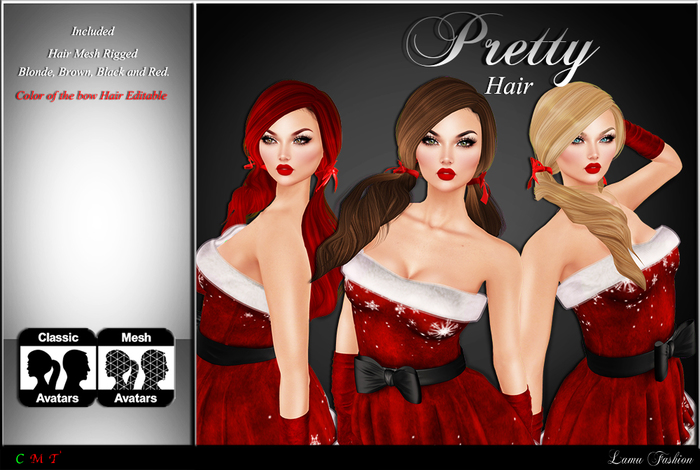 -Lamu Fashion-Hair Mesh *Pretty*