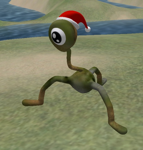 little Christmas monster