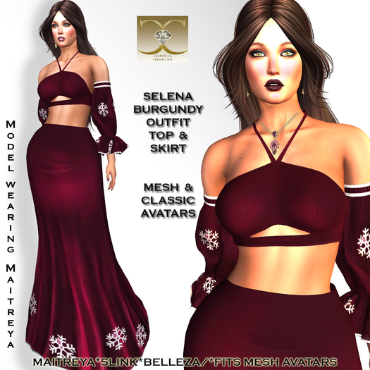 SELENA BURGUNDY