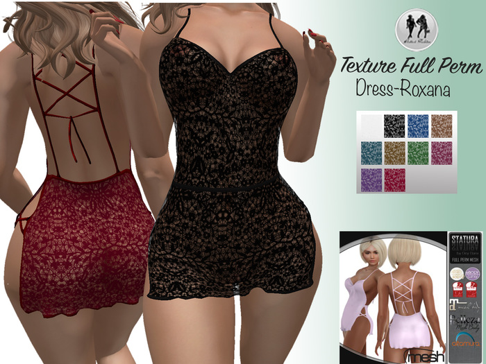 TEXTURE - Dress-Roxana Pack 1