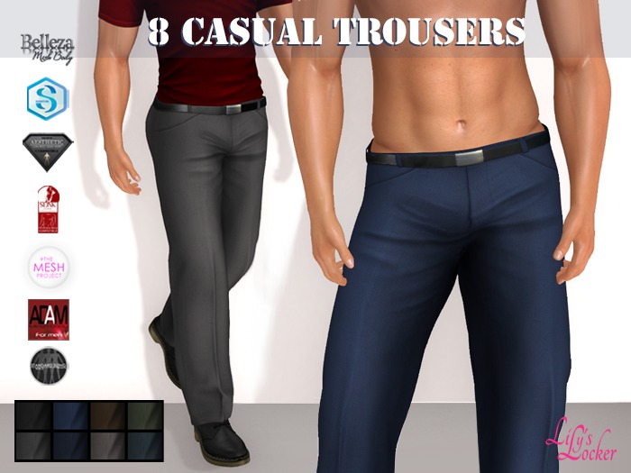 LL - Casual Trousers (wear to unpack)