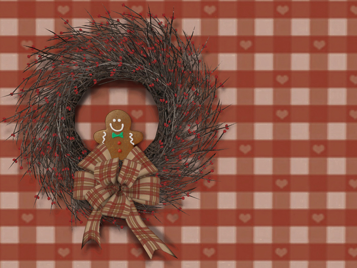 [Townies] Gingerbread Wreath