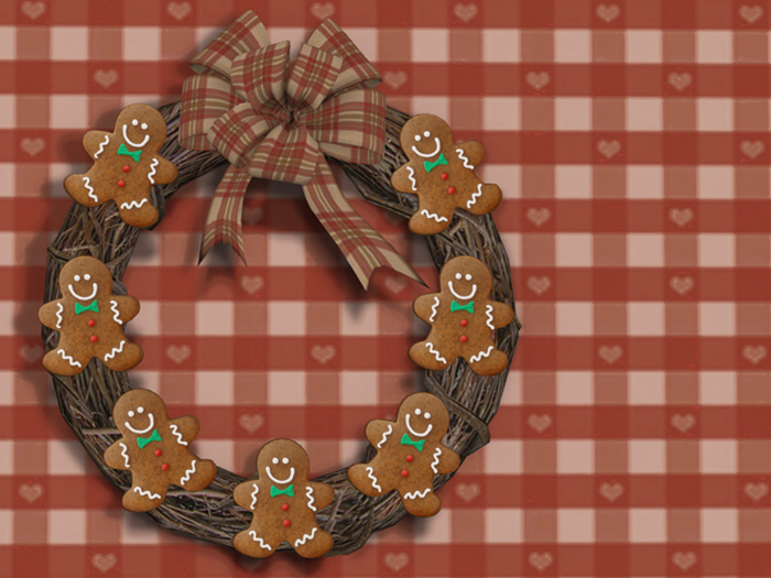 [Townies] Gingerbread Wreath 2