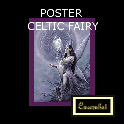 Poster Celtic fairy