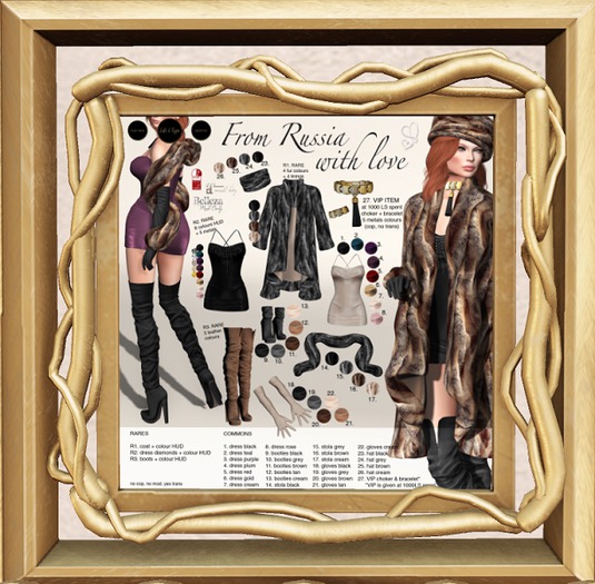 S&P FRWL CREAM SET Lara (rez to unpack)