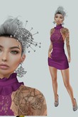 gacha outfit 429 6. Dead Dollz - Exit#2 Wisteria, Ingenue Natala Heels (Maitreya), Sintiklia hair, Modern Couture jewels