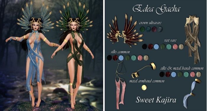 *Sweet Kajira*Edea jewerly  PINK