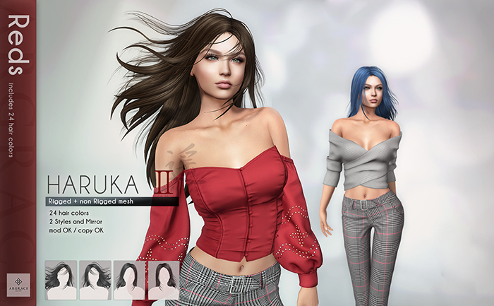 *ARGRACE* HARUKA_II - Reds