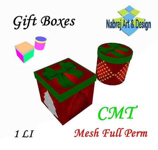 Gift Boxes Mesh Full perms