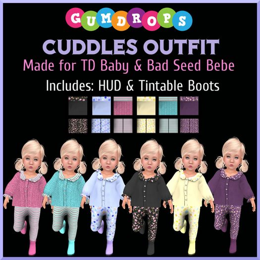 Gumdrops - Cuddles Outfit & HUD