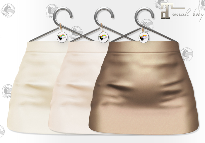 Blah. [Fujiko Mini Skirt] Smart Pack - Creams