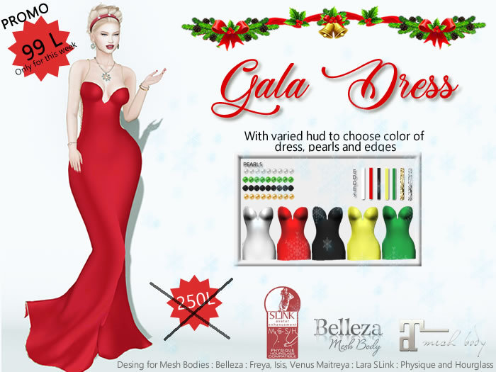 * PROMO *   GALA DRESS