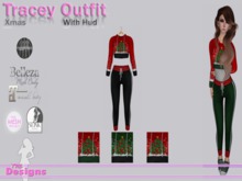 Tracey Outfit With Hud Xmas