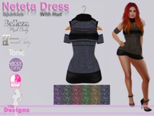 Neteta Dress With Hud Sparkles