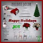 ~The Green Door~ Happy Holidays Sign