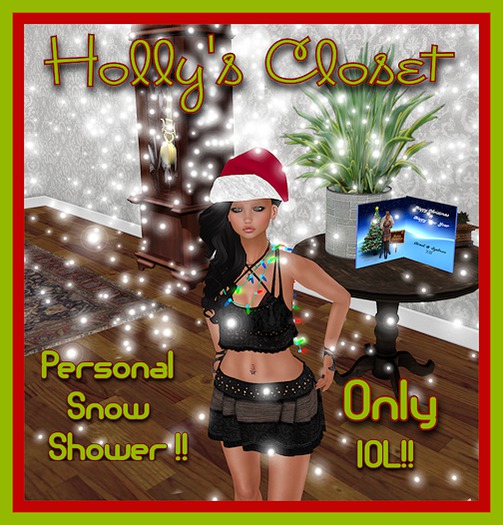 Holly's Closet-Personal Snow Fall