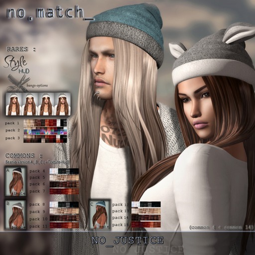 no.match_ ~ NO_JUSTICE ~ Pack of BLONDS