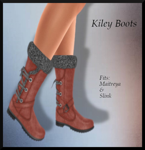 *Shae's Kiley boots Orange